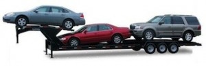 three car hauler trailer