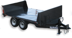 Contractor Grade Flatbed Dump Trailer