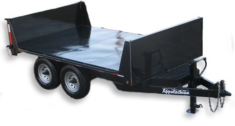 Contractor Grade Flatbed Dump Trailer