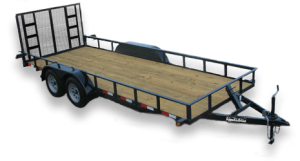 light duty tandem axle utility trailers