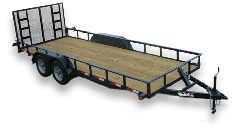light duty tandem axle utility trailers