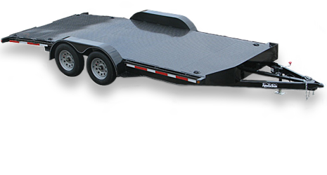 pro series diamond floor car trailer