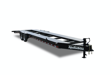 trailer hauler trailers open center gvwr lb professional series