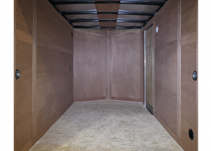 interior of trailer