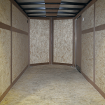 interior of trailer