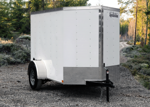 single axle light duty trailer