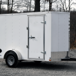 6' x 10' single axle light duty trailer