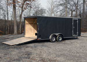 8.5' x 20' tandem axle standard duty trailer