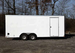 8.5' x 20' tandem axle contractor grade trailer