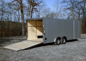 8.5' x 20' tandem axle contractor grade trailer