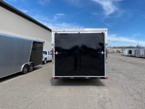 polished-rear-trim-of-loaded-car-trailer