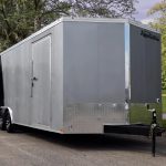 Tandem Axle Loaded Car Trailer