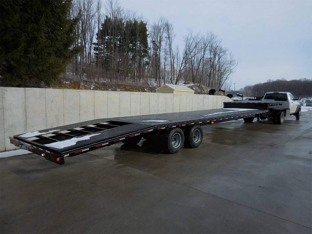 Take 3 Trailers  Step-Deck Auto Transport Trailer