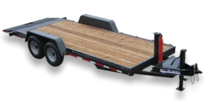 hydraulic tilt equipment trailer
