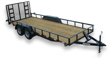 light duty tandem axle utility trailers