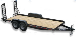 skid steer equipment trailer