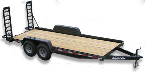 skid steer equipment trailer