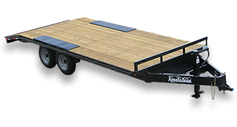 standard duty flatbed equipment trailers