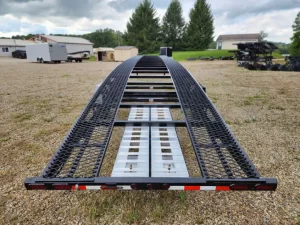 aluminum ramp wedge car hauler