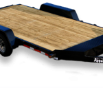 wood floor car trailer